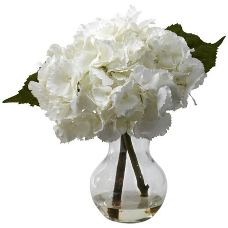 DARE2DECOR Blooming Hydrangea with Vase Arrangement DA416502